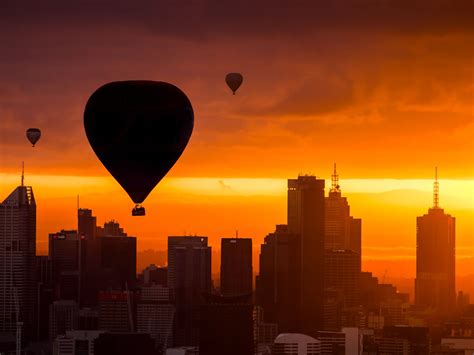 Melbourne Hot Air Balloon Experience, Tour, Melbourne, Victoria, Australia