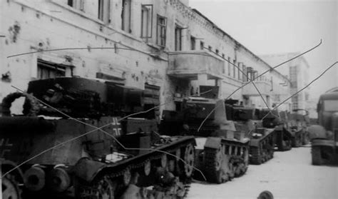 Germans captured 7TP tanks was used during "Barbarossa" operation. Minsk, 1941. | Tank, Armed ...