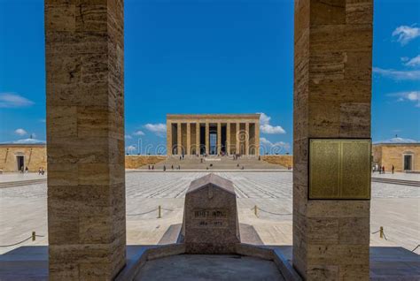 The Ataturk Mausoleum in Ankara, Turkey Editorial Stock Image - Image of city, building: 146293294