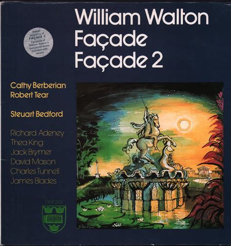 William walton - facade / facade 2 - Cathy Berberian / Robert Tear ...