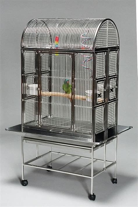 Featherland Stainless Steel Parrot Cage Medium 21-30