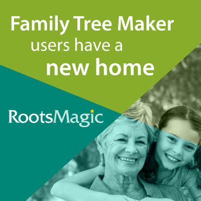 Family Tree Maker® users have a new home at RootsMagic; Upgrade offer with Free Book and Magic ...