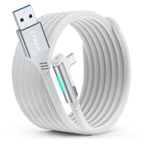 ZYBER Link Cable 16 FT for Meta Quest 2 Quest Pro,VR Headset Link Cable for Oculus Quest 2/1 ...