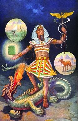 Masonic Hermes Trismegistus Poster - 11" x 17"