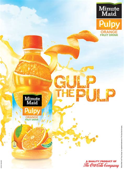 Minute Maid Pulpy Orange 2011 & 2012 on Behance