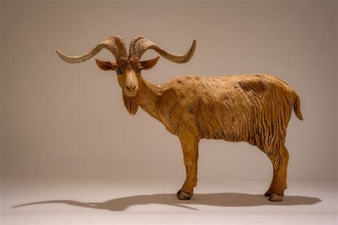 Goat Sculpture - Nick Mackman Animal Sculpture