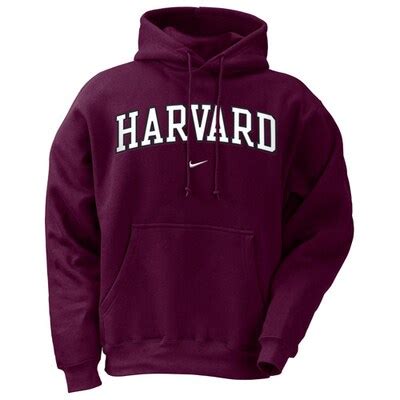 Nike Harvard Crimson Crimson Classic Fleece Hoodie Sweatshirt ...