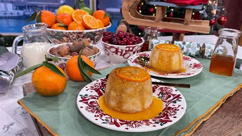 Tom Kerridge’s easy steamed clementine puddings | This Morning