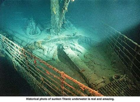 Historical photo of sunken Titanic underwater is real and amazing Rms Titanic, Titanic Wreck ...