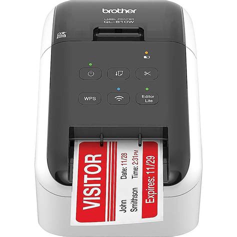 Brother QL810W Wireless Label Printer White/Black QL810W - Best Buy