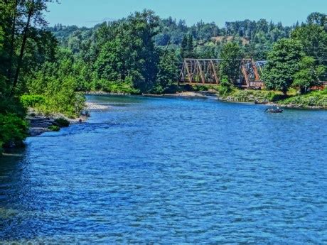 The Skykomish river At Sultan, Washington… - Jim Jaillet