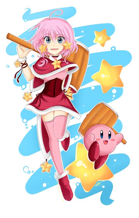 Kirby Human by SandraGH on DeviantArt