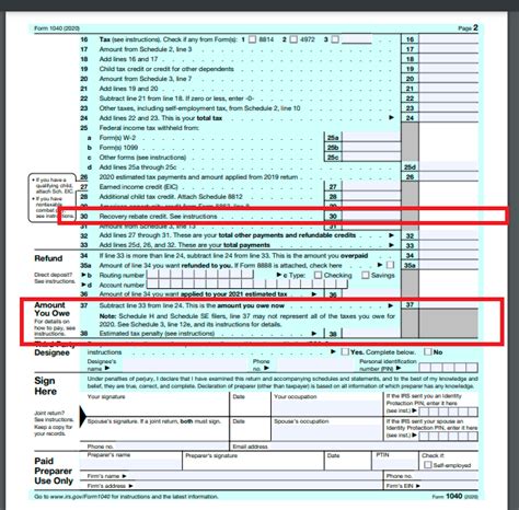 How To File Recovery Rebate Credit Turbotax - Recovery Rebate