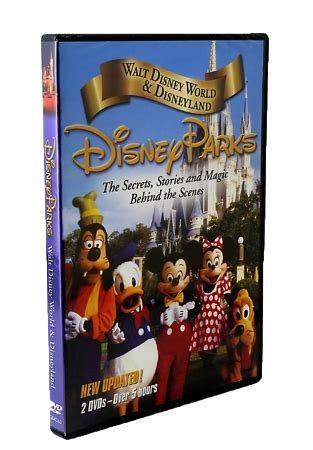 Disney DVD - Walt Disney World and Disneyland - Behind the S