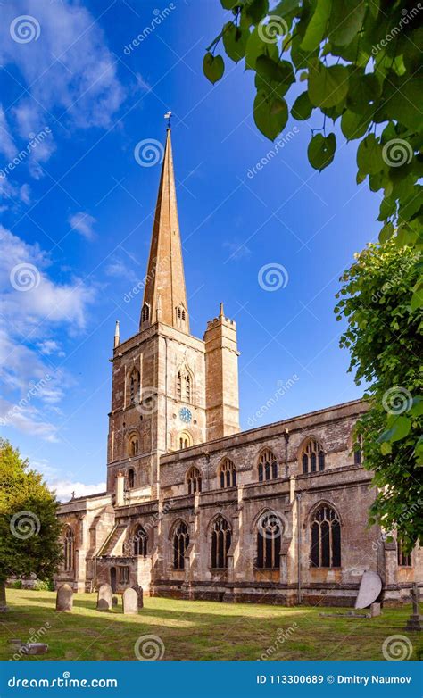 Burford Church Oxfordshire England UK Stock Image - Image of local ...