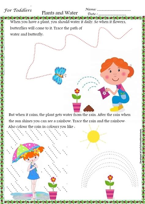 Worksheets for Nursery | Activity Shelter