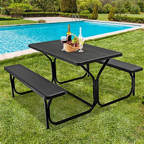 Lifetime 22119 Folding Picnic Table 6 Feet Putty Picnic Baskets, Tables & Accessories Picnic Tables