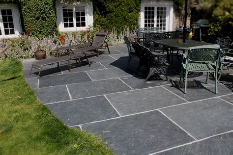 Flooring Gallery | Slate patio, Patio design, Cheap patio floor ideas