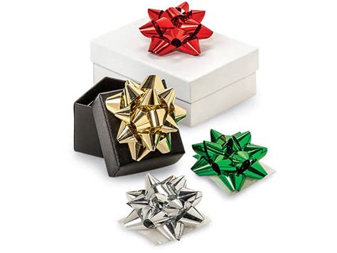 2" Metallic Mini Gift Bow Assortment, 16 Pack | Nashville Wraps