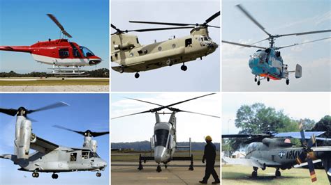 What Are the 6 Different Types of Helicopters? | Chopper Spotter