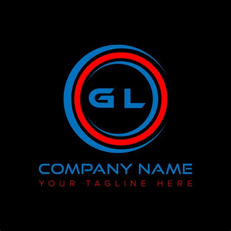 GL letter logo creative design. GL unique design. 21338845 Vector Art ...