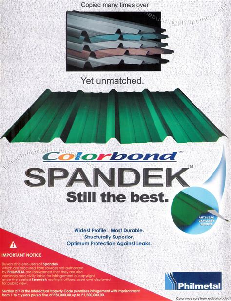 Spandek Wide-Profile Metal Roofing Philippines