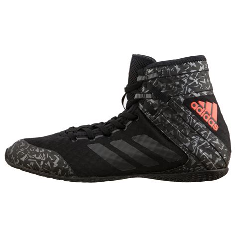 Women's Speedex Limited Edition Adidas Mid Boxing Shoes - Black