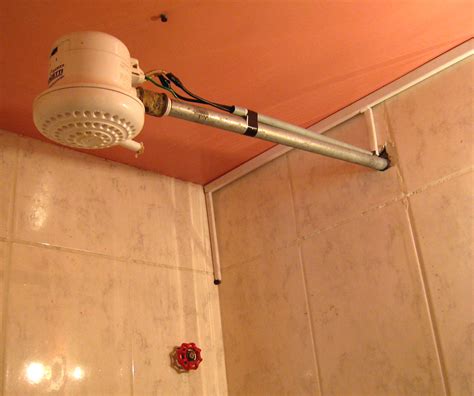 Shower head instant water heater | In most places in Bolivia… | Flickr