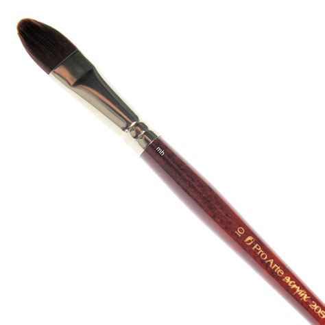 Pro Arte Series 205 Acrylix brushes artist filbert single brush acrylic ...