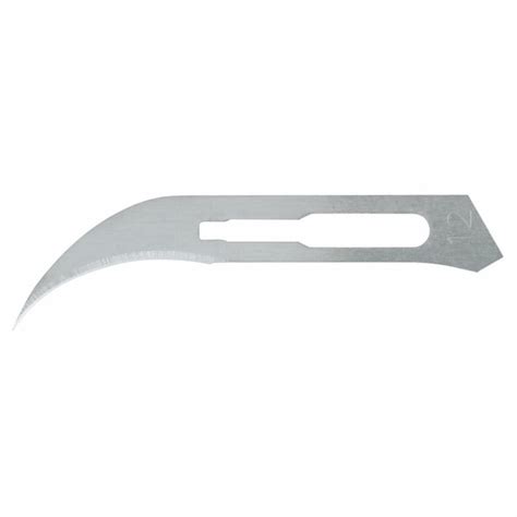 Miltex 12460442 Scalpel Blades Carbon Steel CS 12 Blade 100 Box from Cole-Parmer