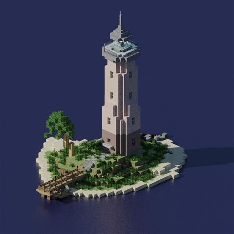 Lighthouse For Minecraft | Minecraft ships, Minecraft, Minecraft lighthouse