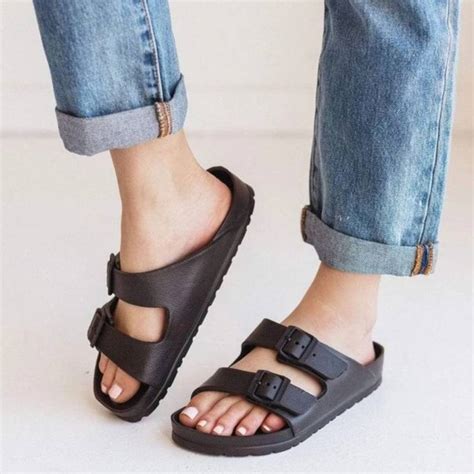 Waterproof Sandals with Double Buckle Adjustable Buckles | justfashionnow