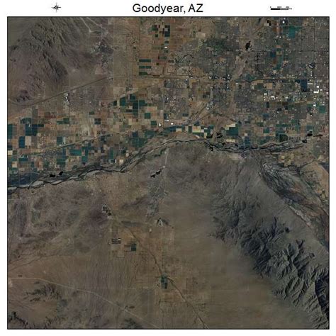 Aerial Photography Map of Goodyear, AZ Arizona