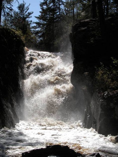 Black River Falls in Ishpeming Michigan in the Upper Pennisula, have been there it's very pretty ...