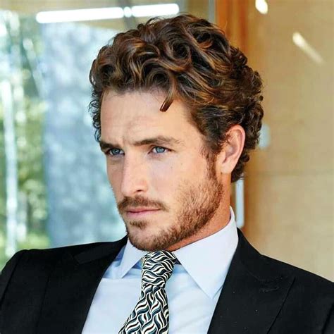 Image result for men long curly haircut | Men's curly hairstyles, Groom hair styles, Curly hair men