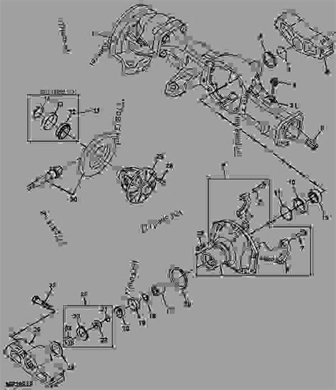 FRONT AXLE AND DIFFERENTIAL DRIVE (MFWD) [1] - TRACTOR, COMPACT UTILITY ...