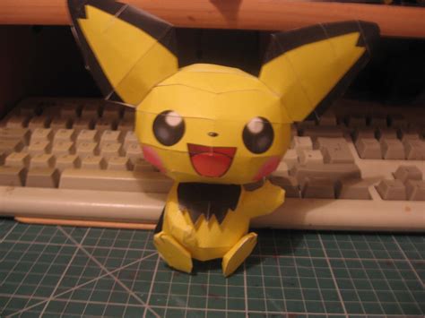 Pichu Papercraft by sazmullium on DeviantArt