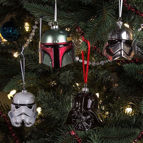 Star Wars Christmas tree decorations at ThinkGeek