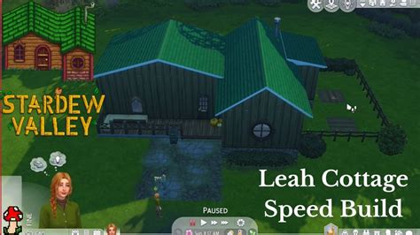 Leah Cottage || The Sims 4 Speed Build || Leah Cottage Cindersap Forest ...