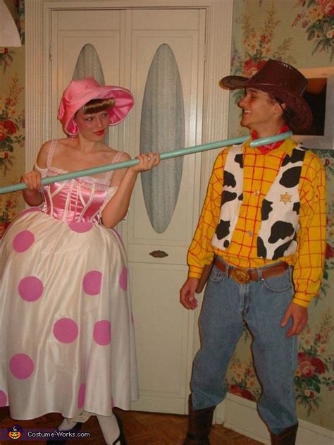 Woody and Bo-Peep Couple's Halloween Costume