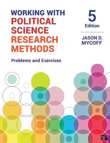 Solutions for Working with Political Science Research Methods: Problems and Exercises 5th by ...