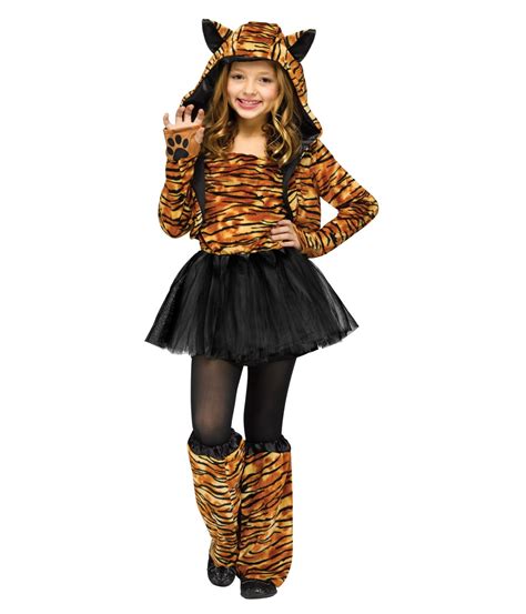 Sweet Tiger Girls Costume - Animal Costumes