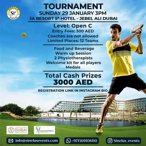 Padel Tournament – Sinelux Event