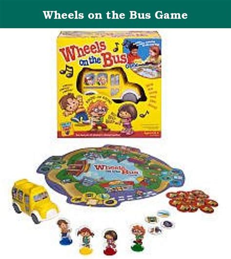 Wheels on the Bus Game. Kids set up around a game board and act out the wheels on the bus song ...