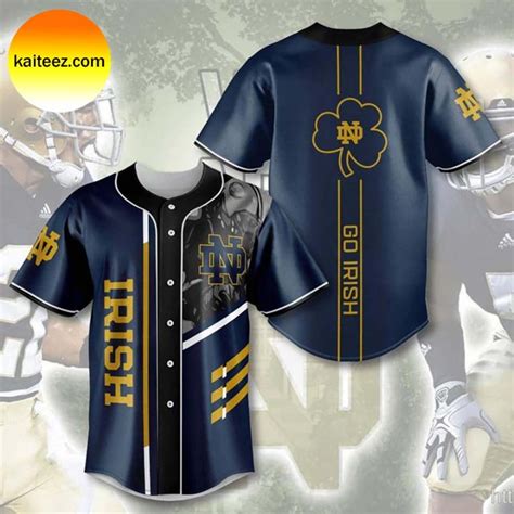 Notre Dame Fighting Irish NCAA Baseball Jersey - Kaiteez