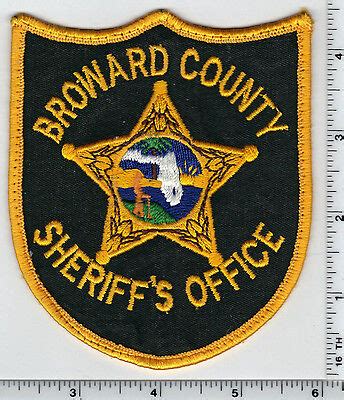 Broward County Sheriff's Office (Florida) shoulder patch - new from ...