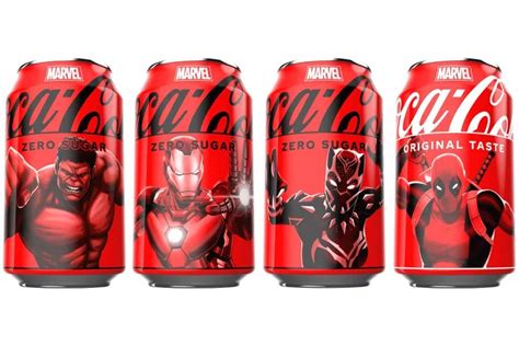 Coca-Cola Reveals Limited-Edition Marvel Cans and a Cool Ad Celebrating 'The Heroes' Team-Up ...