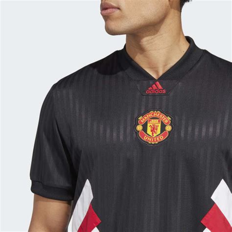 adidas Men's Soccer Manchester United Icon Jersey - Black | Free Shipping with adiClub | adidas US