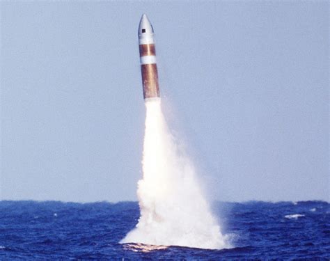 Nuclear Missile Launch From Submarine