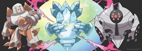 Mega Regirock Mega Regice and Mega Registeel by Phatmon on DeviantArt